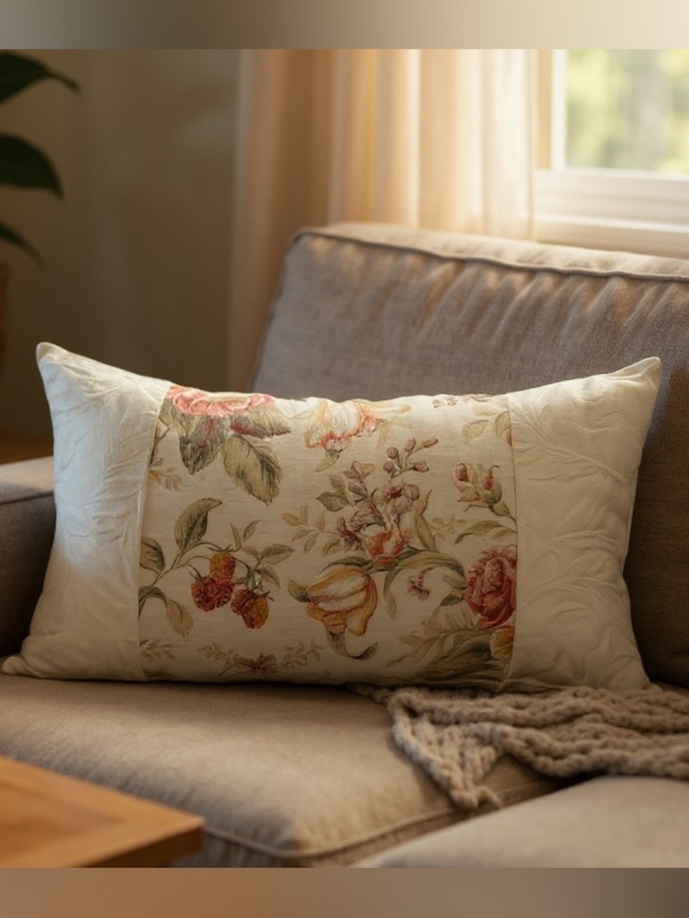 Custom Accent Pillow  22” X 12”